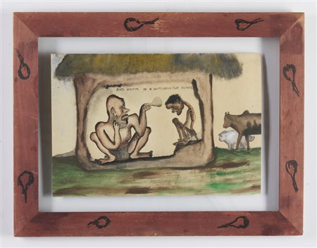 WANJAU PETER (n. 1968) - AIDS VICTIM IN A WITCHDOCTOR CLINIC.