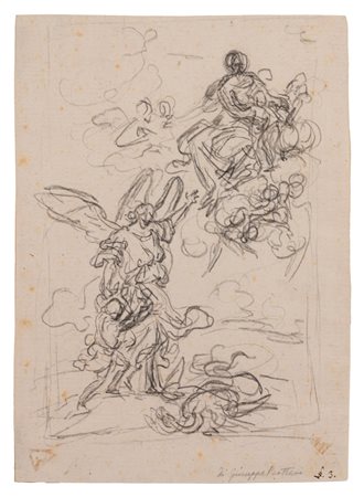 Scuola italiana, secolo XVIII ( )  - Angelo custode,  