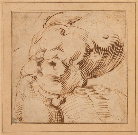 Attribuito a Bartolomeo Passerotti (Bologna, 1529 - 1592) ( )  - Studio di torso,  