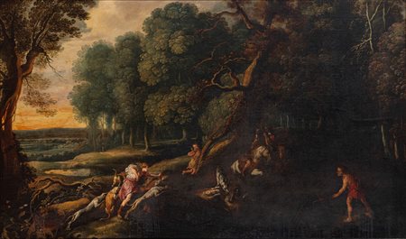 Da Rubens, secolo XVIII ( )  - Caccia al cinghiale di Calidone,  