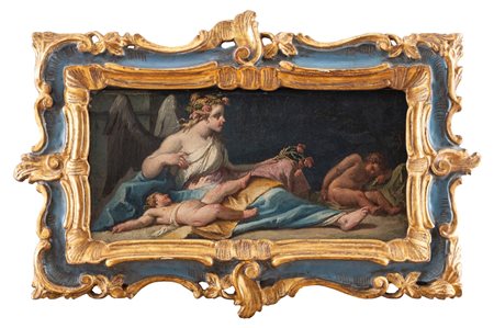 Scuola veneta, fine secolo XVIII ( )  - Scena allegorica,  