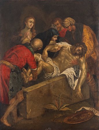Scuola veneta, secolo XVII ( )  - Deposizione di Cristo,  
