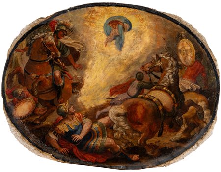 Scuola italiana, secolo XVII ( )  - Conversione di San Paolo,  