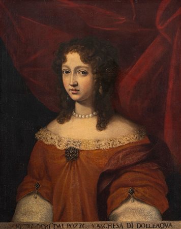 Scuola dell'Italia settentrionale, secolo XVII ( )  - Ritratto di gentildonna (marchesa di Dolceacqua),  