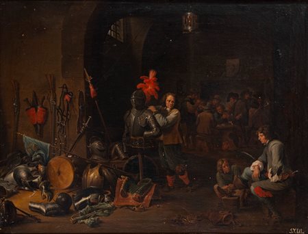 Scuola fiamminga, secolo XIX ( )  - Corpo di Guardia,  