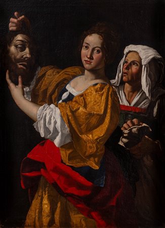 Bottega di Orazio e Artemisia Gentileschi ( )  - Giuditta con la testa di Oloferne,  