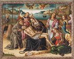 Giovanni Francesco Crivelli (attivo nel Cinquecento) ( )  - Compianto su Cristo morto,  