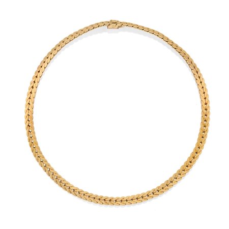 Collana in oro giallo 18k