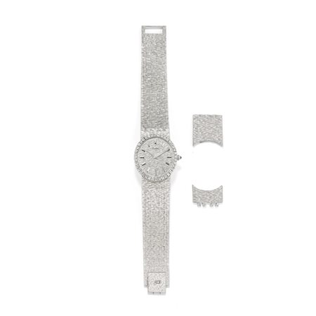 Piaget - Orologio con diamanti in oro bianco 18k 