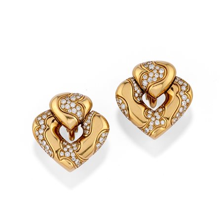 Marina B - Orecchini Collezione Pardy et Pardy in oro giallo 18k