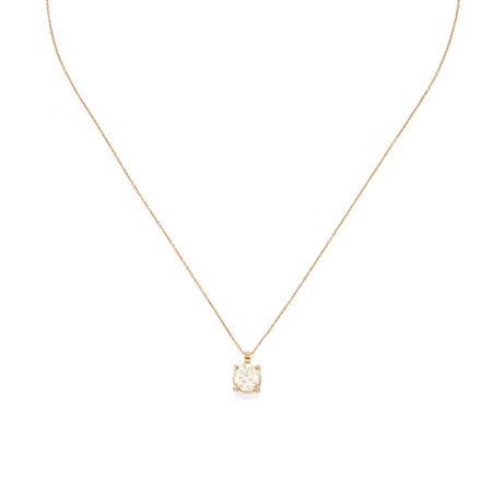 Collana punto luce in oro giallo 18k