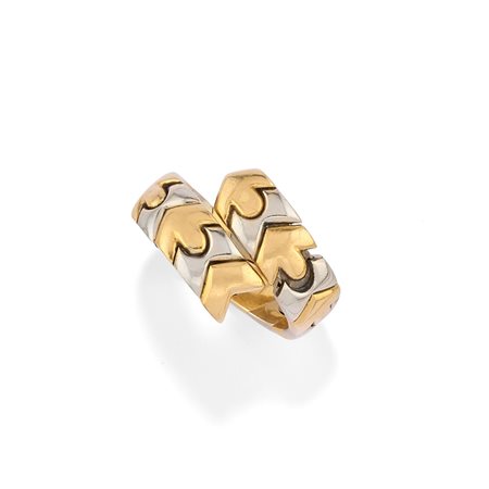 Bulgari - Anello Collezione Alveare in oro bicolore 18k