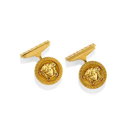 Versace - Gemelli in oro giallo 18k