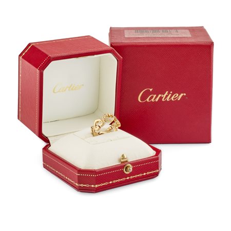 Cartier - Anello Collezione C de Cartier Heart ring  in oro giallo 18k