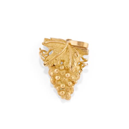 Pendente uva in oro giallo 18k