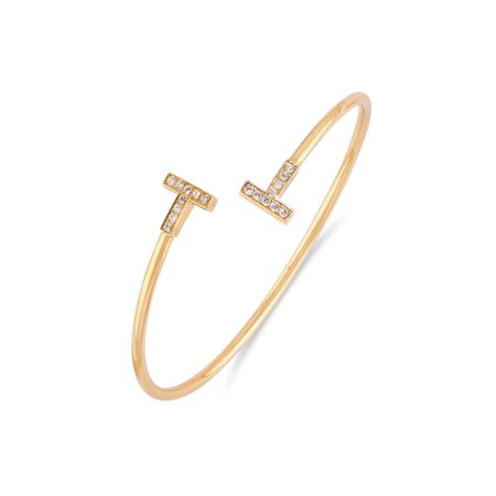 Tiffany & Co. - Bracciale collezione T by Tiffany in oro giallo 18k