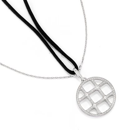 Cartier - Collana collezione Pasha in oro bianco 18k