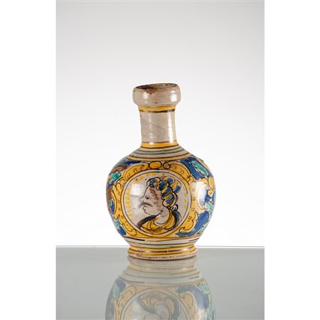 MANIFATTURA DI CALTAGIRONE DEL XVIII SECOLO, Bottiglia