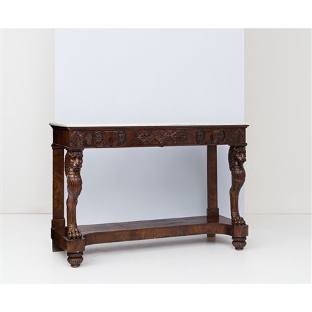 MANIFATTURA SICILIANA DELLA SECONDA METÀ XIX SECOLO, Consolle