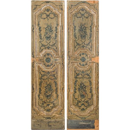EBANISTERIA SICILIANA DEL XVIII SECOLO, Coppia di porte
