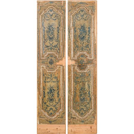 EBANISTERIA SICILIANA DEL XVIII SECOLO, Coppia di porte