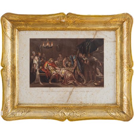 MANIFATTURA SICILIANA DEL XIX SECOLO, Cornice