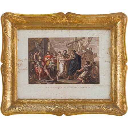 MANIFATTURA SICILIANA DEL XIX SECOLO, Cornice