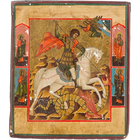 MANIFATTURA RUSSA DEL XIX SECOLO, Icona