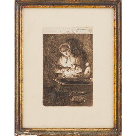 PITTORE CATANESE DEL 1863, Disegno