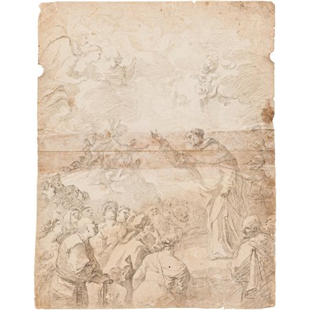 LUCA GIORDANO (Attr.le), Disegno