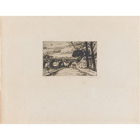 PIETRO DE FRANCISCO, Pont Neuf, Incisione