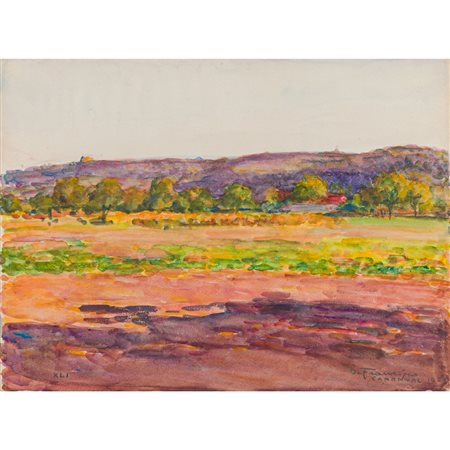 PIETRO DE FRANCISCO, Acquarello su carta