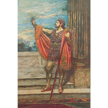 ANTOINE FERRACCI, Olio su tela