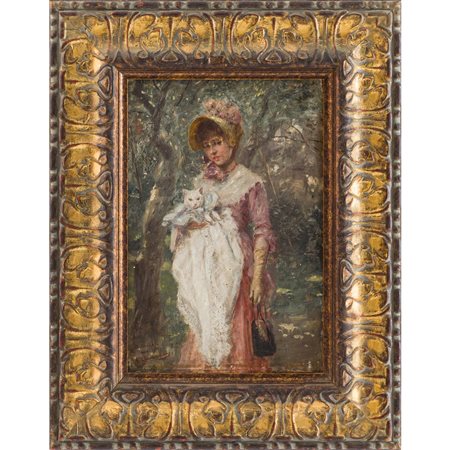 ERNST ZIMMERMANN, Olio su tavola