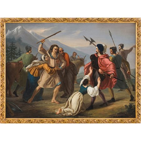 GIUSEPPE DIOTTI (Attr.le), Olio su tela