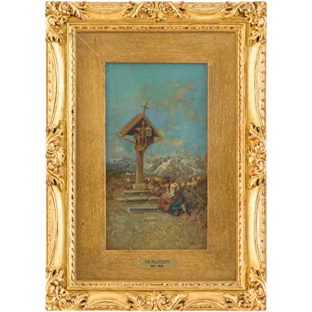 TITO PELLICCIOTTI, Olio su tavoletta