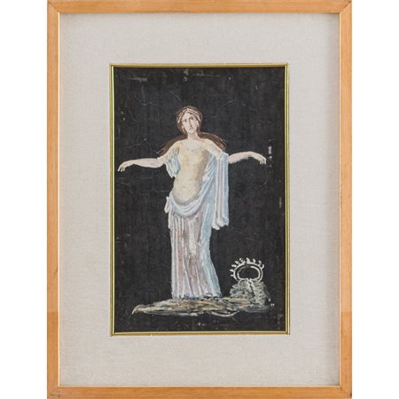 SCUOLA DELL'ITALIA CENTRALE XVIII SECOLO, Tempera su lavagna