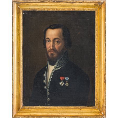 SCUOLA FRANCESE DEL XIX SECOLO, Olio su tela