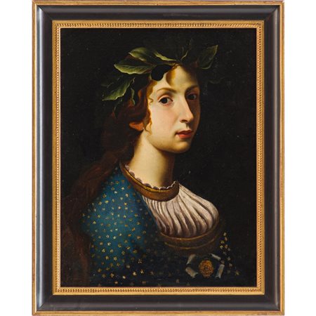 CARLO DOLCI (Seguace di), Olio su tela