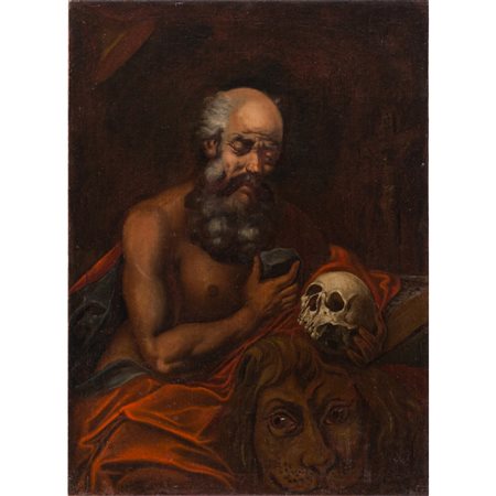 SCUOLA FIAMMINGA DEL XVII SECOLO, Olio su tela