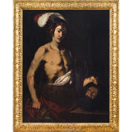 MAESTRO CARAVAGGISTA DEL XVII SECOLO, Olio su tela