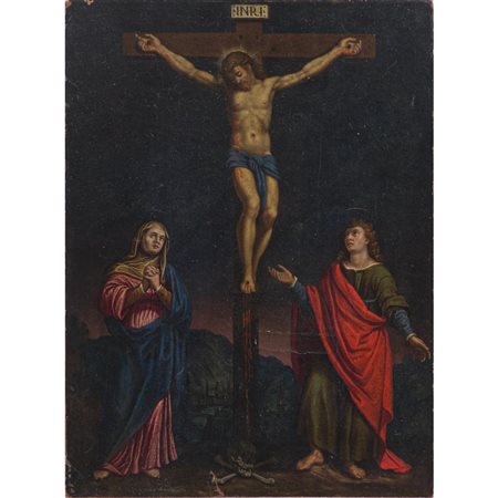 SCUOLA TOSCANA DEL XVI SECOLO, Olio su tavola