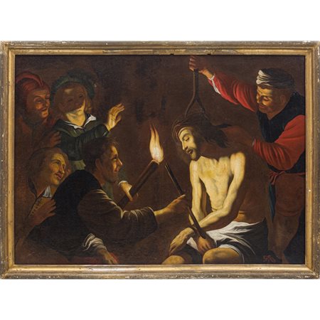 GERARD VAN HONTHORST (Bottega di), Olio su tela