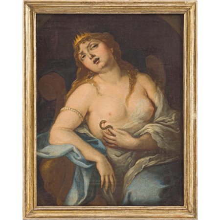 GIACOMO FARELLI, Cleopatra, Olio su tela