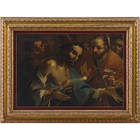 SCUOLA GENOVESE DEGLI INIZI DEL XVIII SECOLO, Olio su tela