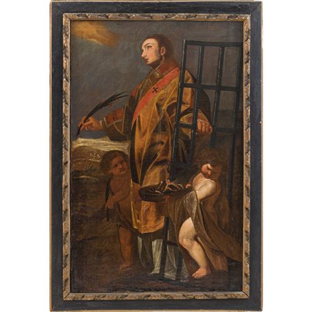 SCUOLA DELL'ITALIA CENTRALE DEL XVII SECOLO, Olio su tela