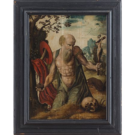 SCUOLA FIAMMINGA DEL XVI SECOLO, Olio su tavola