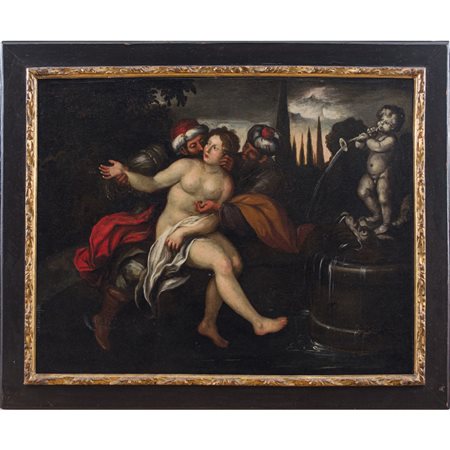 LODEWIJK TOEPUT (Attr.le), Olio su tela