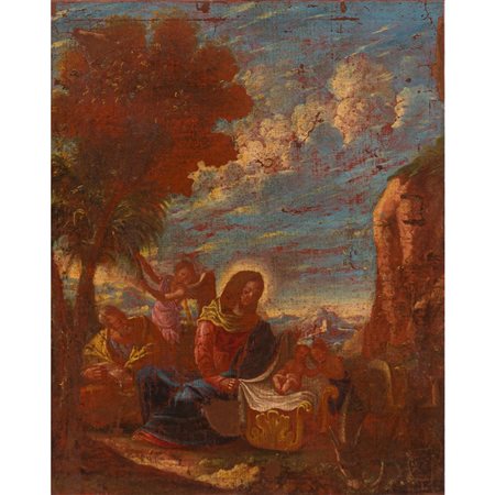 SCUOLA VENETA DELLA FINE DEL XVII SECOLO, Olio su tela