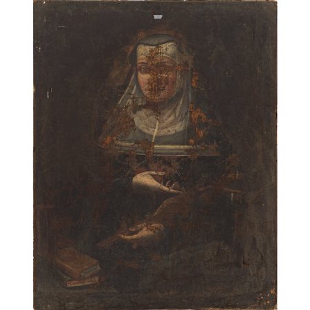 SCUOLA EMILIANA DELLA FINE DEL XVII SECOLO, Olio su tela